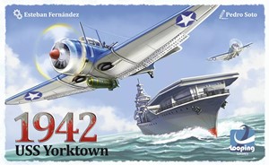 TTP194201 1942 USS Yorktown Board Game published by 2 Tomatoes Games