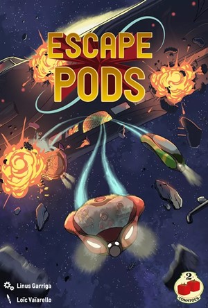 TTPEP01 Escape Pods Board Game published by 2 Tomatoes Games