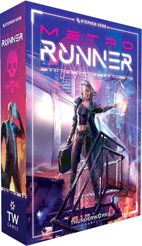 TWK1050 MetroRunner Board Game published by Thunderworks Games