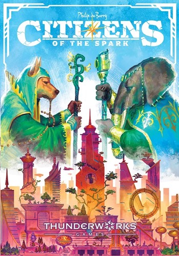 TWK1200 Citizens Of The Spark Card Game published by Thunderworks Games