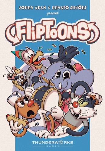 TWK1250 Fliptoons Card Game published by Thunderworks Games
