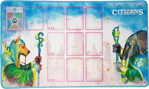 TWKCITP Citizens Of The Spark Card Game: Playmat published by Thunderworks Games