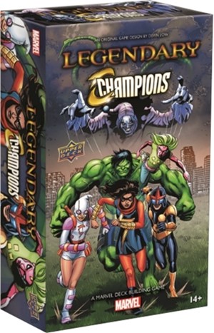 UD89177 Legendary: Marvel Deck Building Game: Champions Expansion published by Upper Deck