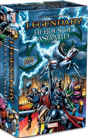 UD92331 Legendary: Marvel Deck Building Game: Heroes Of Asgard Expansion published by Upper Deck