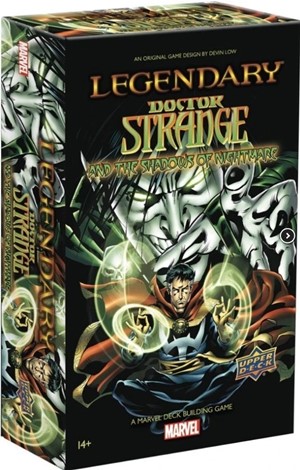 UD95192 Legendary: Marvel Deck Building Game: Doctor Strange And The Shadows Of Nightmare Expansion published by Upper Deck