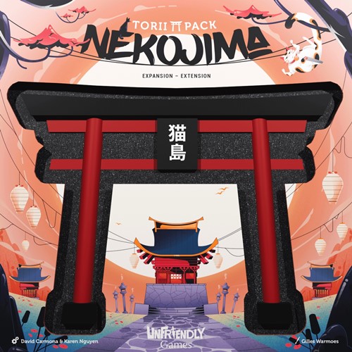 UNF002NETORI Nekojima Board Game: Torii Expansion published by Unfriendly Games