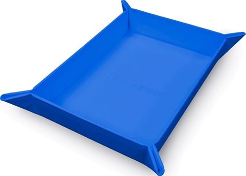 UP16334 Vivid Magnetic Foldable Dice Tray: Blue published by Ultra Pro