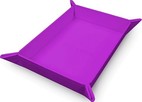 UP16337 Vivid Magnetic Foldable Dice Tray: Purple published by Ultra Pro