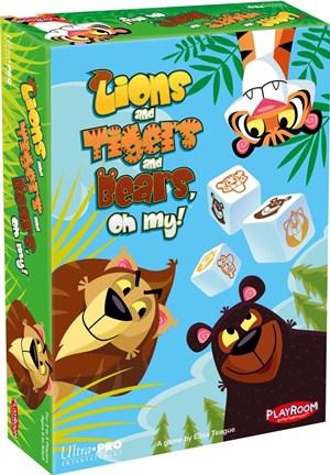 UP18420 Lions And Tigers And Bears Oh My! Dice Game published by Ultra Pro