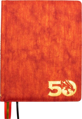 UP38504 Dungeons And Dragons RPG: 50th Anniversary Book Cover published by Ultra Pro