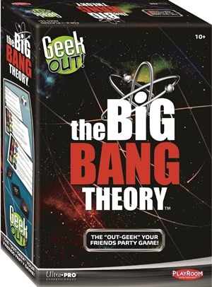 UP66204 Geek Out! Card Game: The Big Bang Theory Edition published by Ultra Pro