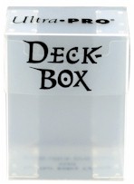 UP81454 Ultra Pro - Deck Box (Clear) published by Ultra Pro