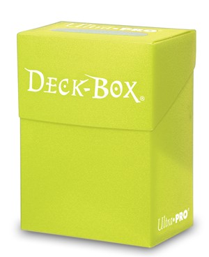 UP84227 Ultra Pro - Deck Box (Bright Yellow) published by Ultra Pro