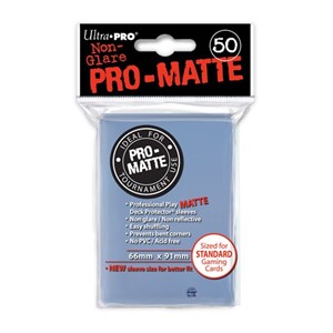 UP84490S Ultra Pro - Deck Protector ProMatte Clear published by Ultra Pro