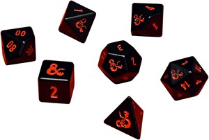 UP86854 Dungeons And Dragons RPG: Heavy Metal 7 Dice Set published by Ultra Pro