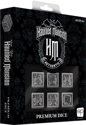 3!USOAC02266 Disney Haunted Mansion Premium Dice Set published by USAOpoly