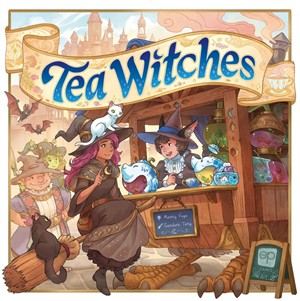USOHB1828170025 Tea Witches Board Game published by USAOpoly