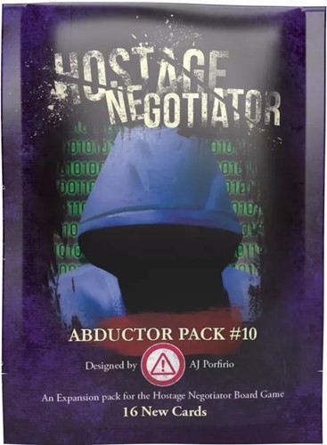 VRGAP10 Hostage Negotiator Card Game: Abductor Pack #10 published by Van Ryder Games