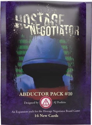 2!VRGAP10 Hostage Negotiator Card Game: Abductor Pack #10 published by Van Ryder Games