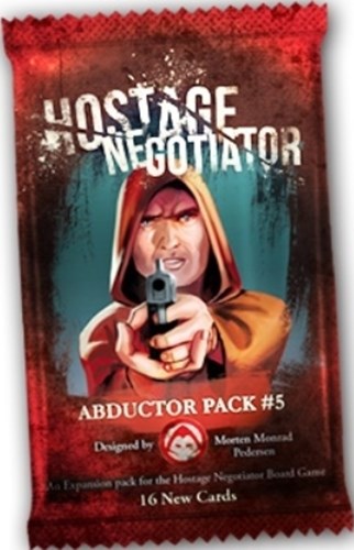 VRGAP5 Hostage Negotiator Card Game: Abductor Pack #5 published by Van Ryder Games