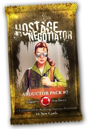 VRGAP7 Hostage Negotiator Card Game: Abductor Pack #7 published by Van Ryder Games