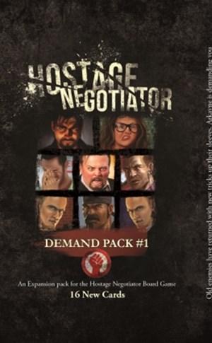 VRGDP1 Hostage Negotiator Card Game: Demand Pack #1 published by Van Ryder Games