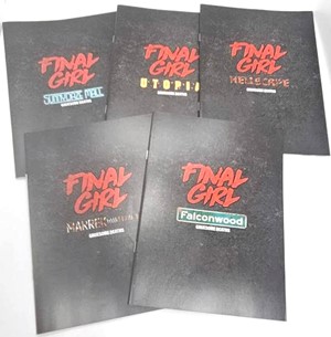 VRGFGGDBS3 Final Girl Board Game: Gruesome Death Books Series 3 published by Van Ryder Games