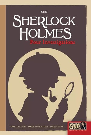 2!VRGGNA05 Sherlock Holmes 4 Investigations Graphic Adventure Novel published by Van Ryder Games
