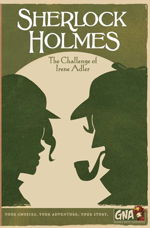 VRGGNA07 Sherlock Holmes And Irene Graphic Adventure Novel published by Van Ryder Games