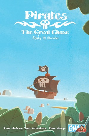 2!VRGGNA09 The Great Chase: Pirates Graphic Adventure Novel published by Van Ryder Games