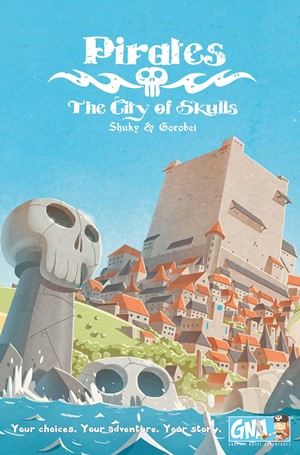 2!VRGGNA10 The City Of Skulls: Pirates Graphic Adventure Novel published by Van Ryder Games