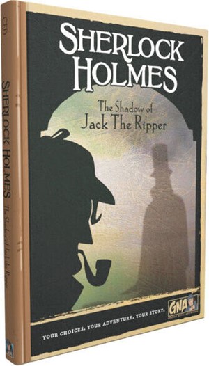 2!VRGGNA15 Sherlock Holmes: The Shadow Of Jack The Ripper Graphic Adventure Novel published by Van Ryder Games