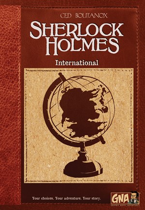 2!VRGGNA16 Sherlock Holmes International Graphic Adventure Novel published by Van Ryder Games