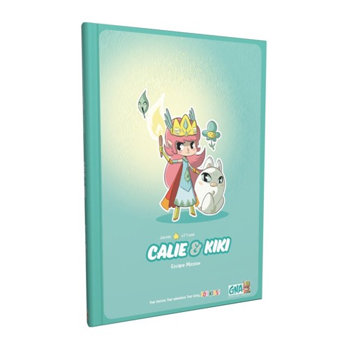 VRGGNAJR02 Calie And Kiki Junior Graphic Adventure Novels published by Van Ryder Games