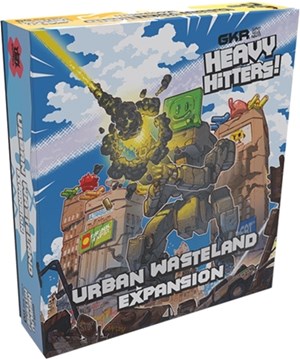 WET788702552 GKR: Heavy Hitters Board Game: Urban Wasteland Expansion published by Weta Workshop