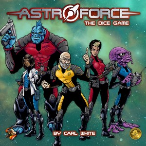 2!WFGASF001 Astroforce Dice Game published by Word Forge Games 