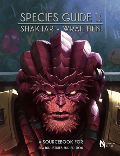 SLA Industries RPG: 2nd Edition Shaktar And Wraithen Character Book