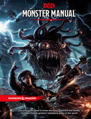 WTCA9218 Dungeons And Dragons RPG: Monster Manual published by Wizards of the Coast