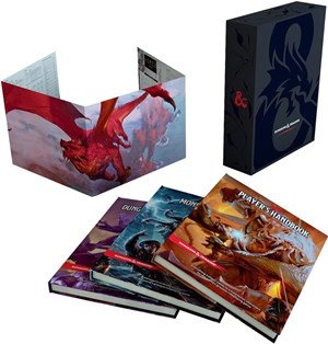 WTCC5872 Dungeons And Dragons RPG: Core Rulebook Gift Set published by Wizards of the Coast