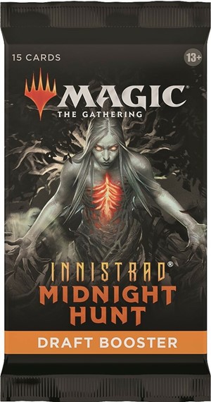 WTCC8949S MTG Innistrad Midnight Hunt Draft Booster Pack published by Wizards of the Coast