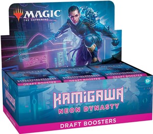 WTCC9198 MTG Kamigawa Neon Dynasty Draft Booster Display published by Wizards of the Coast