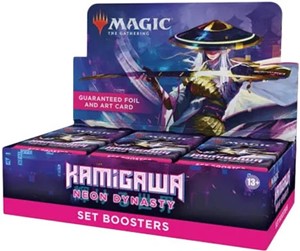 WTCC9203 MTG Kamigawa Neon Dynasty Set Booster Display published by Wizards of the Coast