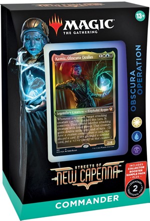 WTCC9516S4 MTG: Streets Of New Capenna Obscura Operation Commander Deck published by Wizards of the Coast