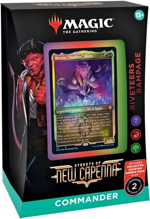 WTCC9516S5 MTG: Streets Of New Capenna Riverteers Rampage Commander Deck published by Wizards of the Coast