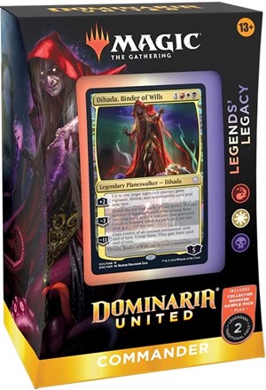 2!WTCC9714S1 MTG: Dominaria United Legends Legacy Commander Deck published by Wizards of the Coast