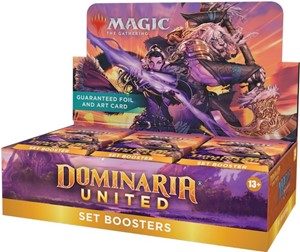 2!WTCC9716 MTG: Dominaria United Set Booster Display published by Wizards of the Coast