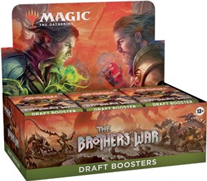 WTCD0306 MTG The Brothers War Draft Booster Display published by Wizards of the Coast