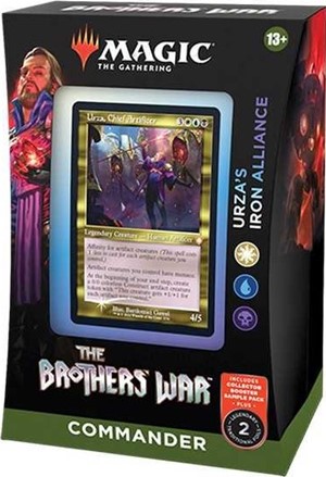 WTCD0309S2 MTG The Brothers War Urzas Iron Alliance Commander Deck published by Wizards of the Coast