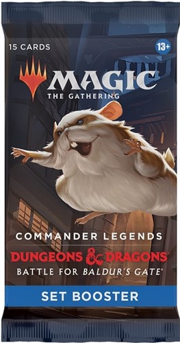 MTG Commander Legends Baldur's Gate Set Booster Pack