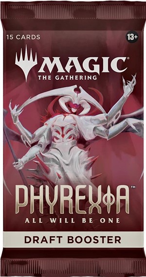 2!WTCD1128S MTG Phyrexia All Will Be One Draft Booster Pack published by Wizards of the Coast